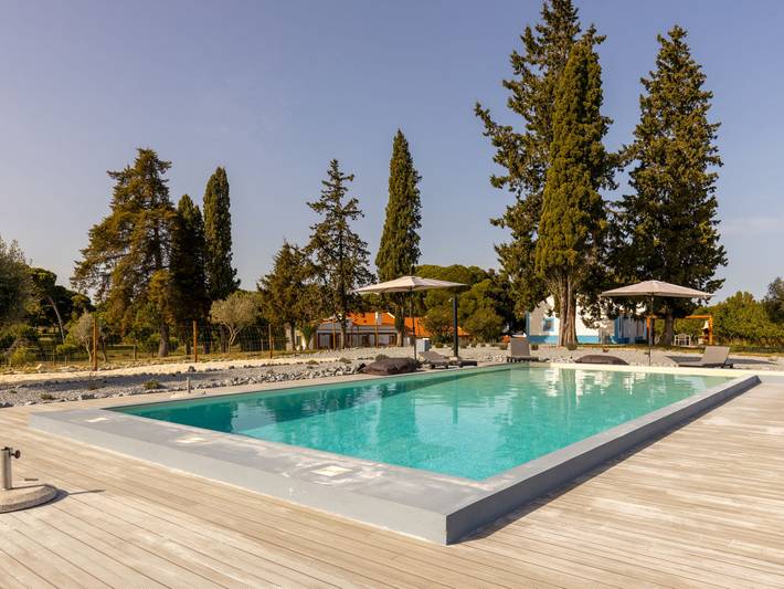 Vacation rental for 2 people, with terrace and yard in Alentejo