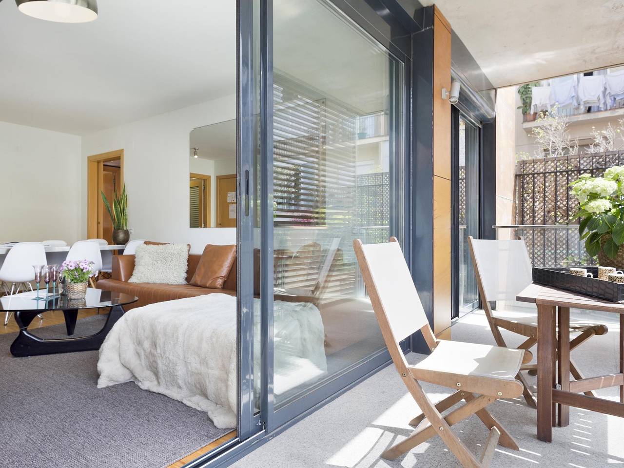 Geheel vakantieappartement, Vakantieappartement voor 6 personen met balkon in Barcelona Centre, Barcelona