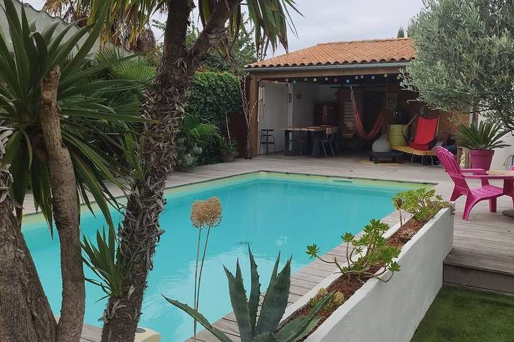 Ferienhaus für 6 Personen, mit Garten in La Rochelle