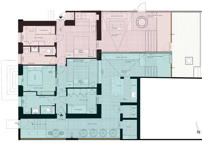 Hotel für 4 Personen, mit Terrasse und Garten sowie Ausblick in Porquerolles - 4