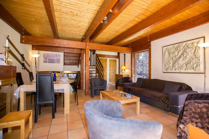 Ferienhaus für 9 Personen, mit Balkon und Terrasse sowie Kinderpool in Chamonix - 3