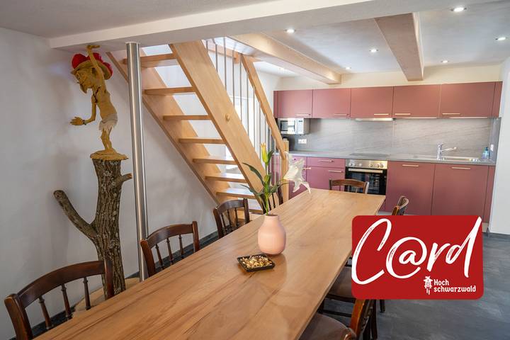 Gîte pour 8 personnes, avec terrasse, animaux acceptés à Todtnau
