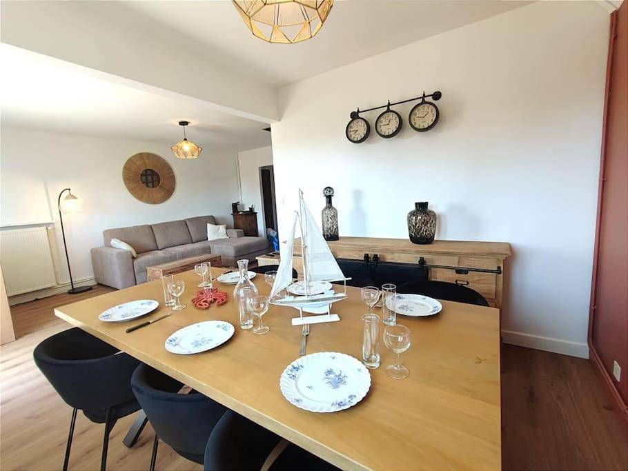Appartement entier, Le Balnéo Duplex avec balcon - Riva Bella Plage in Ouistreham, Région de Caen