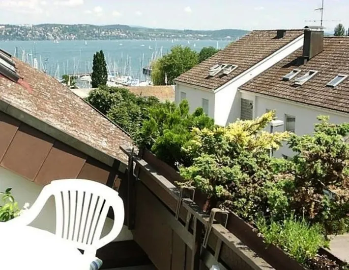 Ferienwohnung für 5 Personen, mit Ausblick und Terrasse sowie Seeblick, mit Haustier - 1