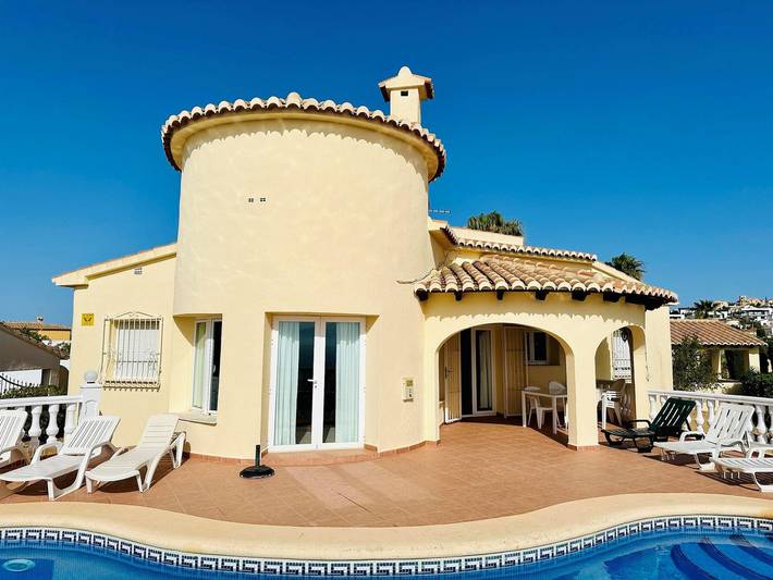 Casa rural para 6 personas, con jardín en Benitachell