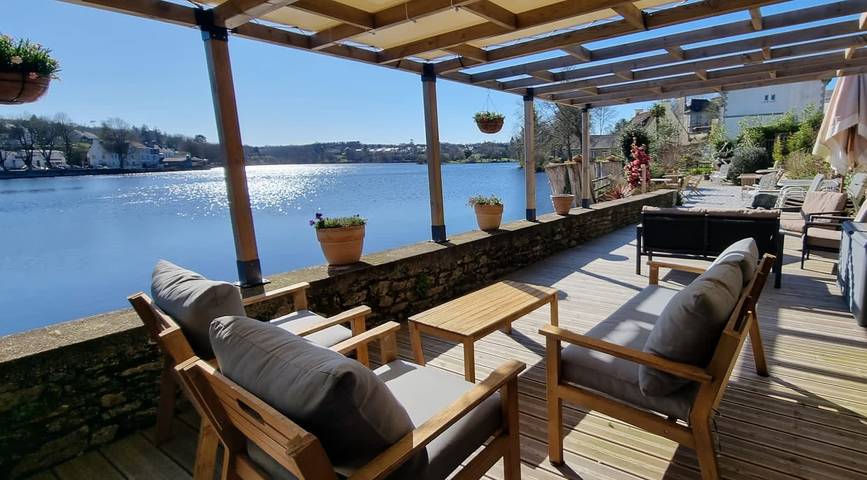 Chambre d’hôte pour 2 personnes, avec vue sur le lac et jardin dans Parc naturel régional d'Armorique - 3