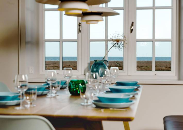 Ferienhaus mit Meerblick für 6 Personen, mit Sauna und Garten sowie Ausblick, mit Haustier auf Sylt - 4