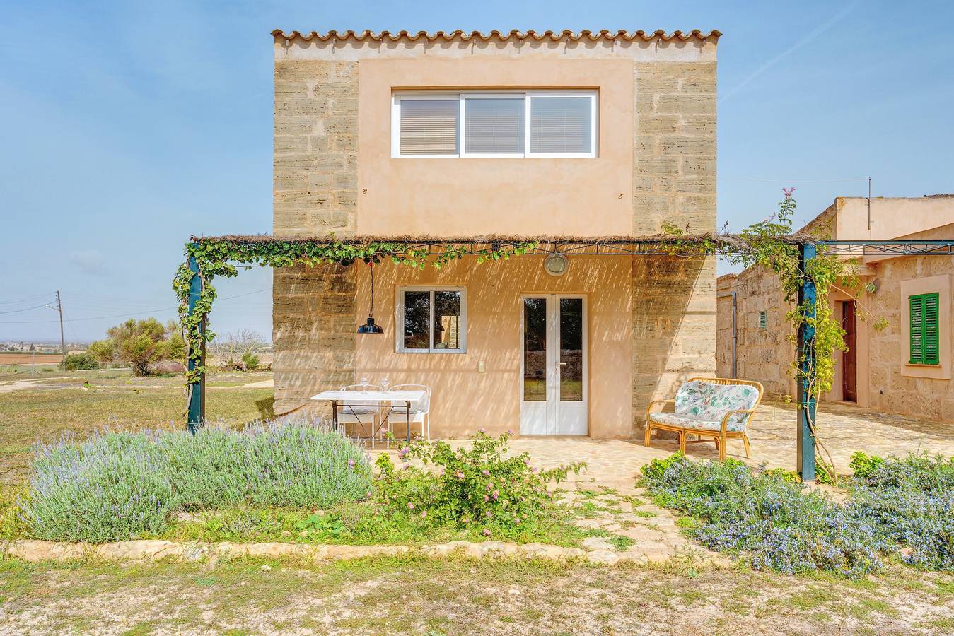 Maison de vacances 'Possessio Sa Barrala Duplex' avec vue montagne et Wi-Fi in Es Trenc, Campos