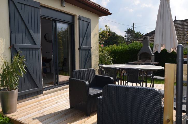 Gîte pour 4 personnes, avec Jardin à Sainte-Marie-du-Mont