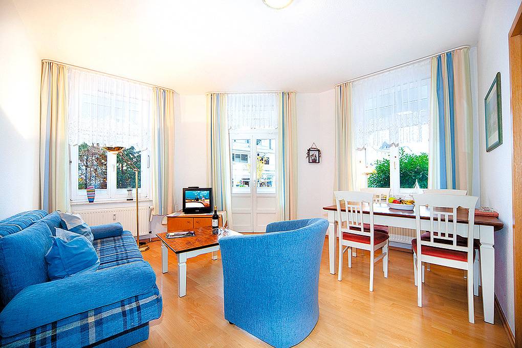 Appartement de vacances entier, Villa Minna, Whg. 2 in Göhren, Région de Rügen