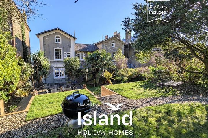Villa for 10 people, with garden, child-friendly on the Isle of Wight