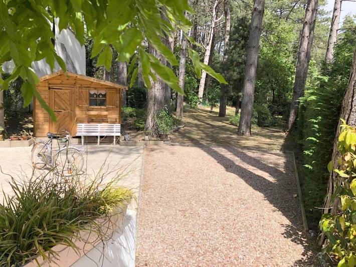Maison de vacances pour 4 personnes, avec vue et jardin