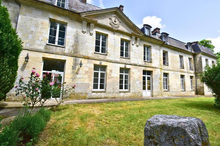 Hôtel pour 6 personnes, avec terrasse ainsi que jardin et vue, animaux acceptés dans Ravenel - 3