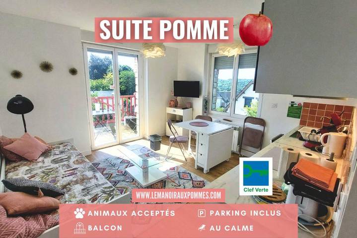 Gîte pour 4 personnes, avec Terrasse à Orbec