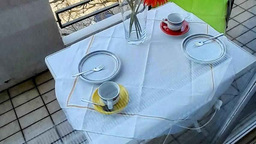 Ferienwohnung für 2 Personen, mit Balkon in Bad Bergzabern - 2