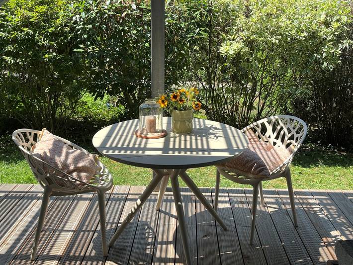 Ferienwohnung für 2 Personen, mit Balkon und Garten sowie Seeblick am Bodensee - 3