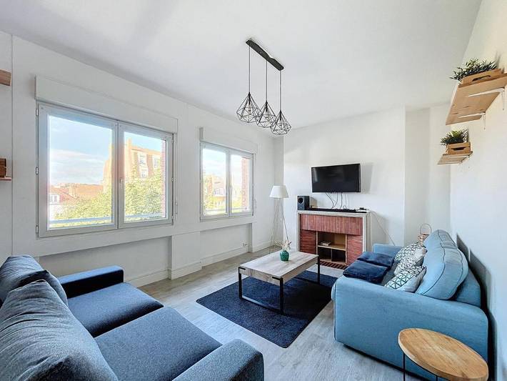 Appartement de vacances pour 4 personnes, avec vue à Dunkerque