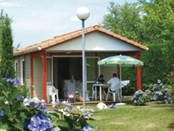 Camping Lou P'tit Poun  - Chalet 4 personen in Saint-Martin-de-Seignanx, Côte d’Argent