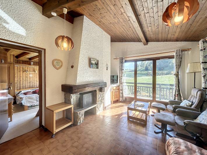 Location de vacances pour 6 personnes, avec Balcon à Combloux