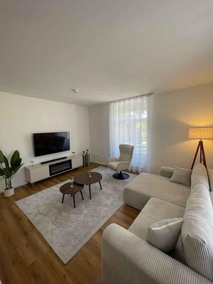 Ferienwohnung für 6 Personen, mit Balkon und Garten in Stockach
