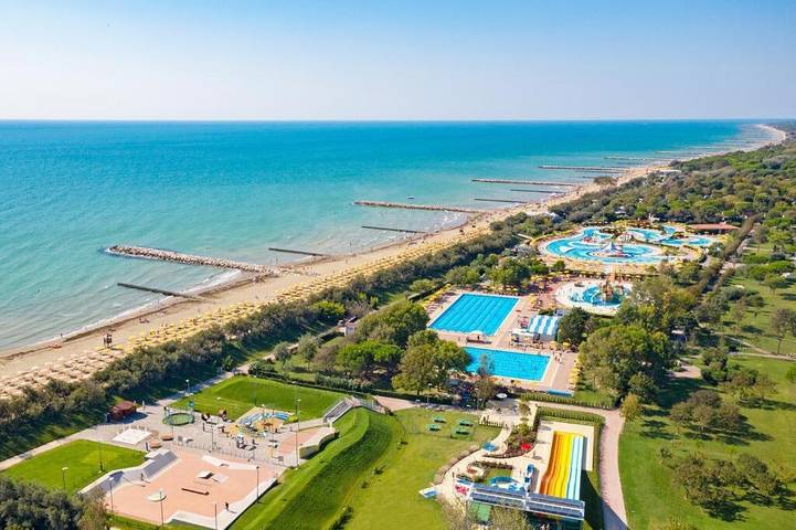 Camping für 6 Personen, mit Pool und Garten sowie Kinderpool in Caorle - 2