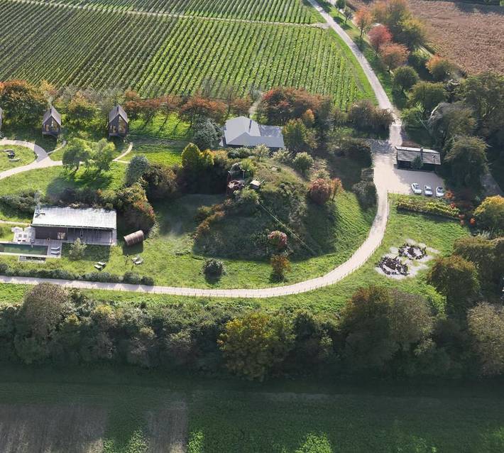 Zelt für 5 Personen, mit Whirlpool und Terrasse sowie Garten und Pool in Heitersheim - 3