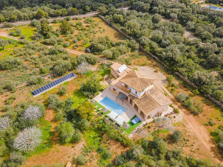 Finca für 8 Personen, mit Balkon und Garten in Campos - 3