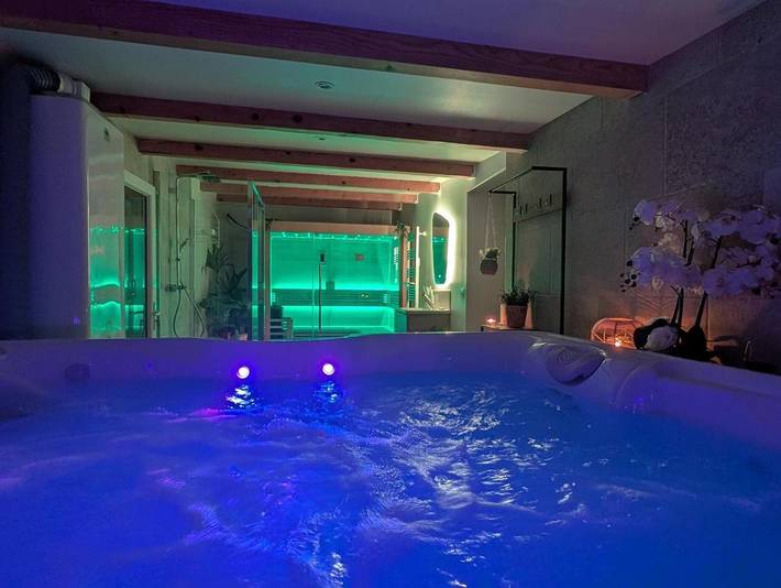 Maison d’hôte pour 2 personnes, avec Jacuzzi et Terrasse ainsi que Jardin et Piscine à Antibes - 4
