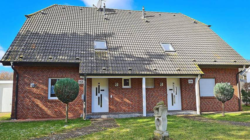 Ferienhaus für 6 Personen, mit Terrasse und Garten sowie Sauna