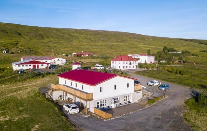 Casa de huéspuedes para 4 personas, con vistas y terraza en Islandia