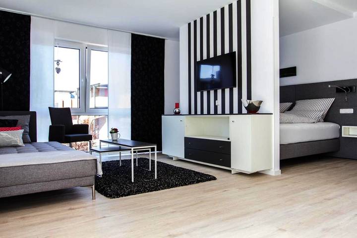 Ferienwohnung für 2 Personen, mit Balkon und Ausblick in Emsdetten