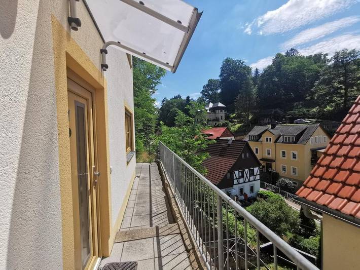 Ferienwohnung für 2 Personen, mit Ausblick und Terrasse, mit Haustier in Rathen - 4