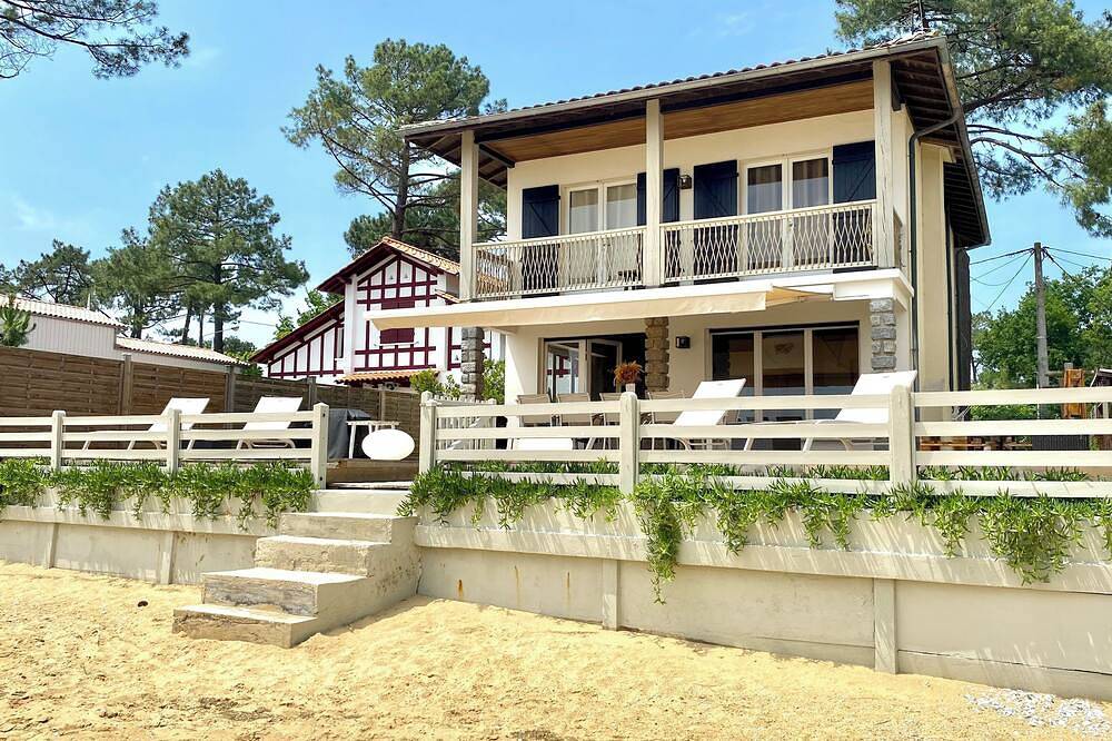 Villa 10 personnes, première ligne, Lège Cap Ferret in Claouey, Lège-Cap-Ferret
