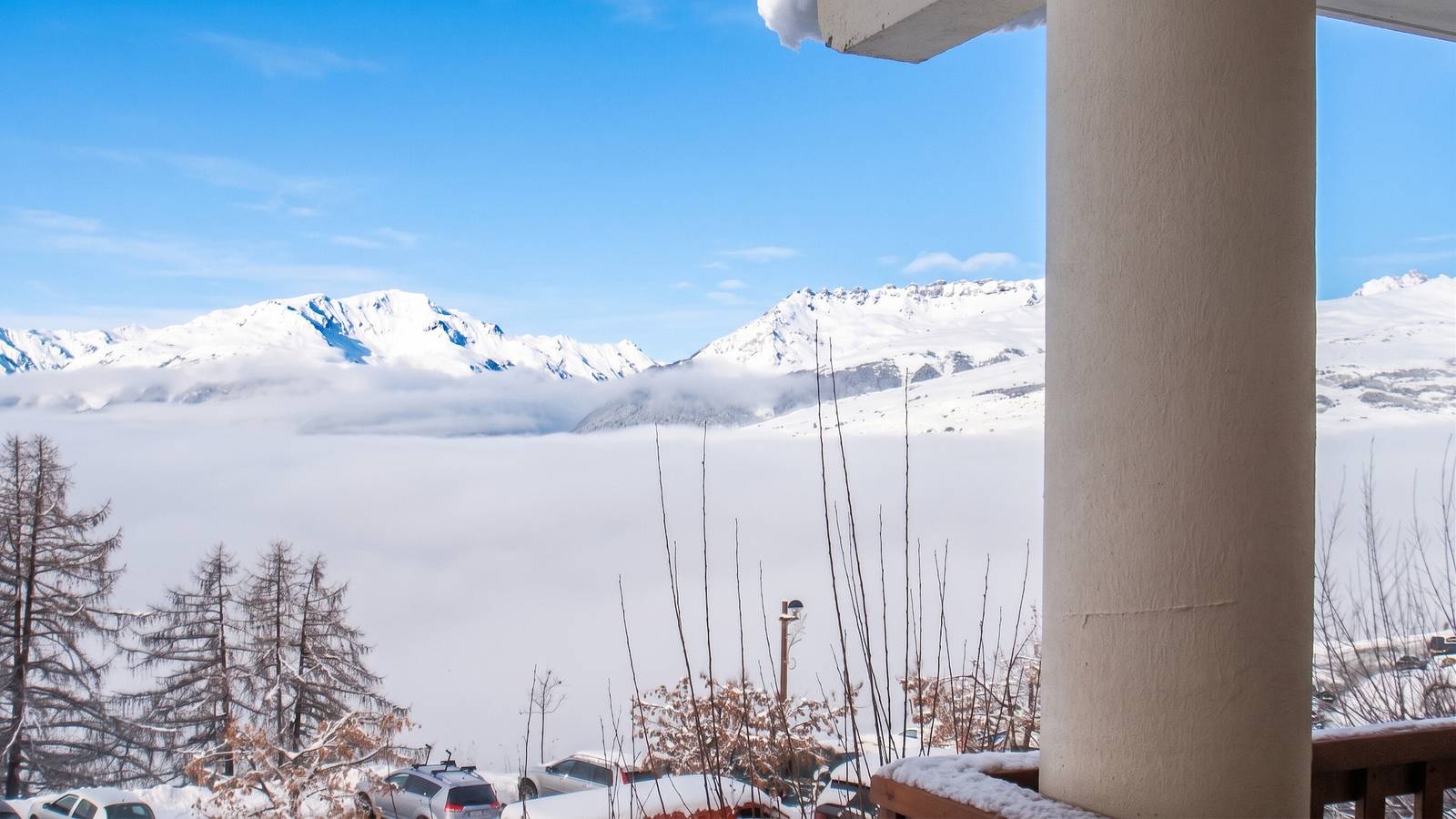 Studio entier, Studio confortable à Vallandry, 20 m² avec vue montagne in Landry, Massif de la Vanoise