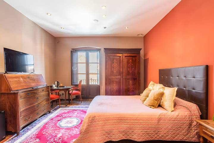 Zimmer für 2 Personen, mit Balkon und Garten - 1