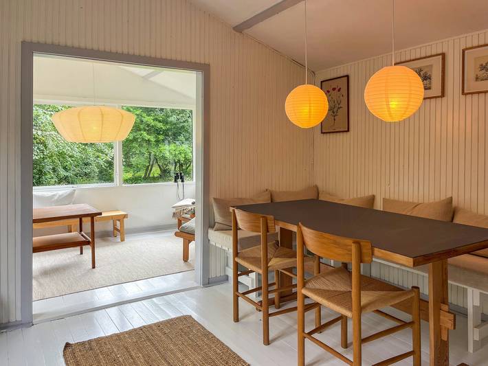 Ferieudlejning for 6 personer, med terrasse, børnevenlig i Kulhuse