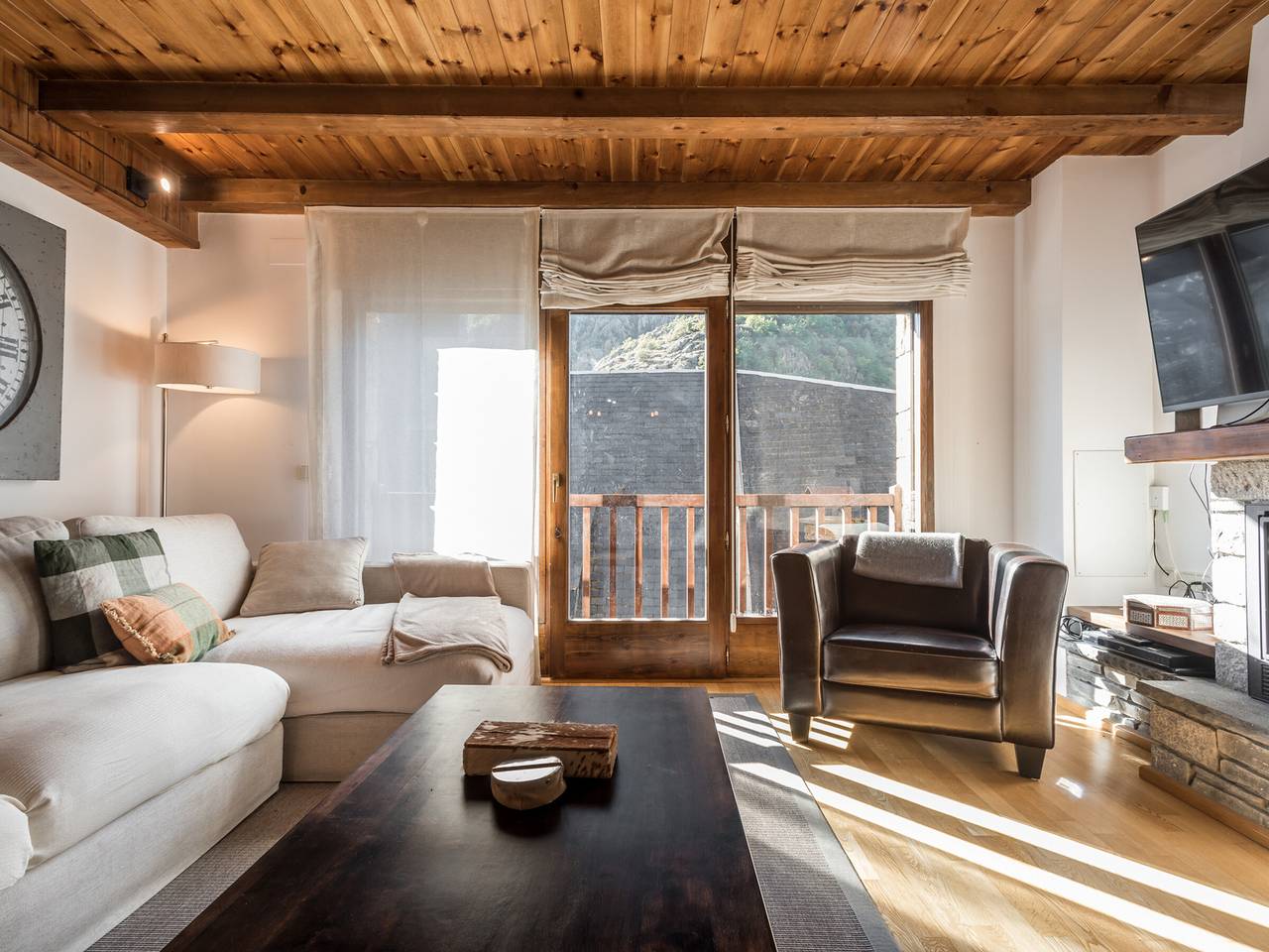 Ganze Wohnung, Appartement mit Bergblick, Küche, Internet und Haartrockner in Bagergue, Naut Aran