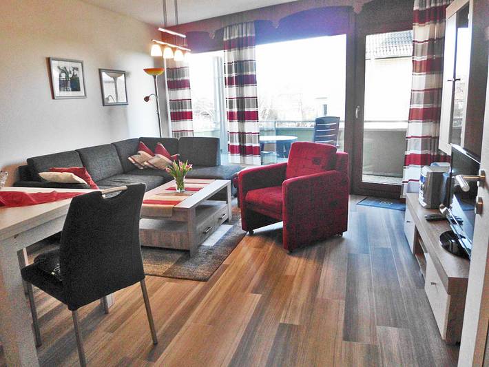 Ferienwohnung für 3 Personen, mit Seeblick und Balkon - 1