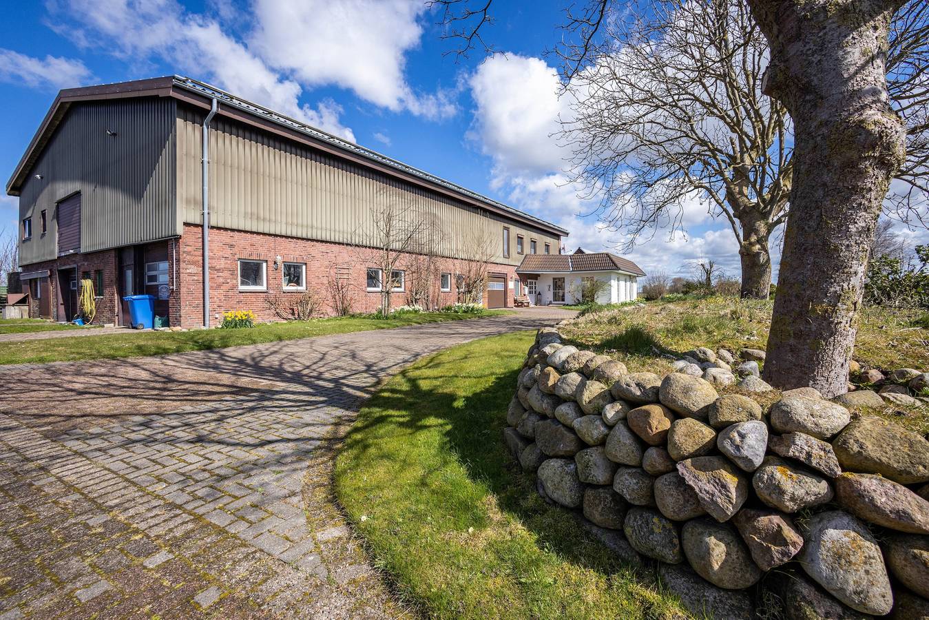 Ganze Wohnung, Ferienwohnung '3-Raum Fw 2' mit Gemeinschaftsgarten und Wi-Fi in Hillgroven, Dithmarschen