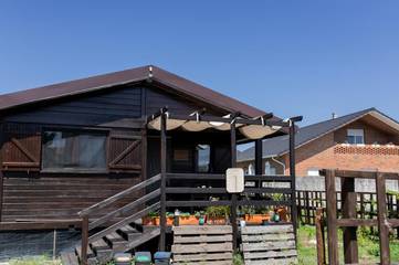 Maison de campagne pour 4 personnes, avec jardin et vue ainsi que piscine et terrasse dans Ponte de Vagos