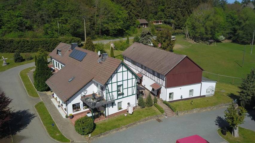 Gîte pour 6 personnes, avec jardin et vue, animaux acceptés dans Konigerode - 3