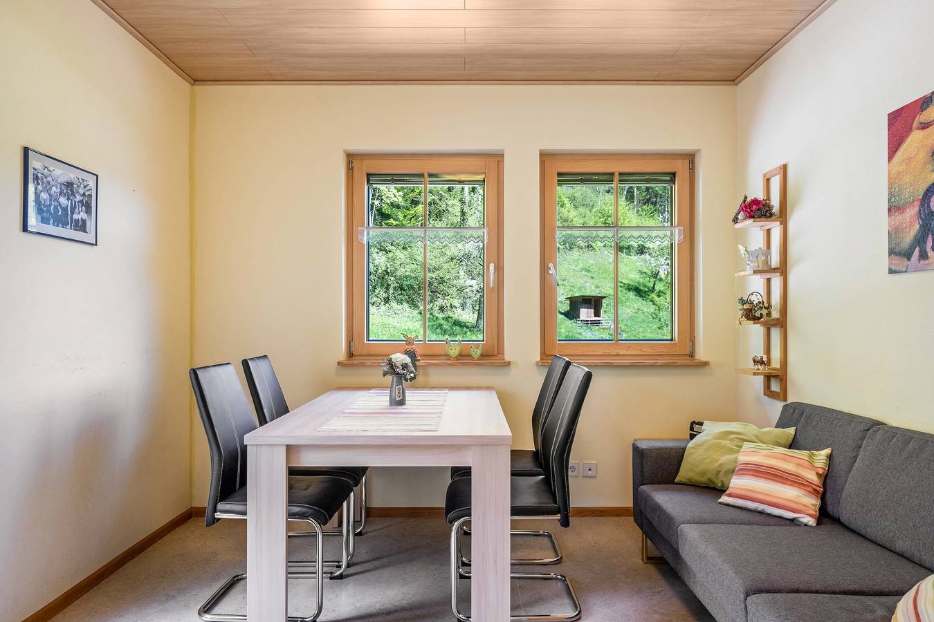 Ganze Wohnung, Ferienwohnung '1, 45qm' mit Bergblick, Gemeinschaftsterrasse und Wi-Fi in Oberwolfach, Mittlerer Schwarzwald