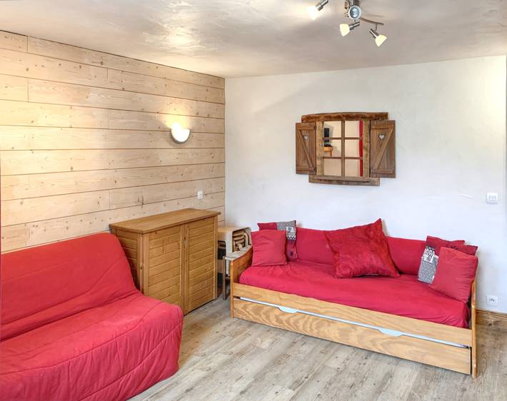 Studio pour 4 personnes, avec balcon dans Plagne Villages