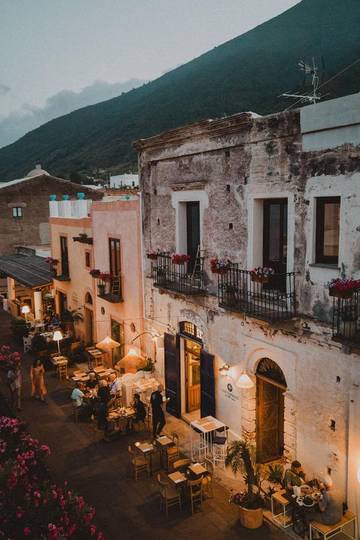 Hôtel pour 2 personnes, avec vue et jardin, animaux acceptés à Santa Marina Salina
