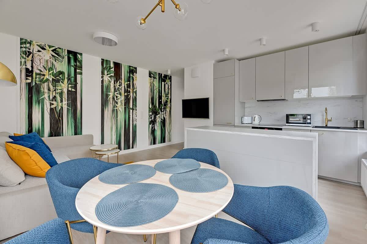 Ganze Wohnung, Ferienwohnung für 6 Personen mit Balkon/Terrasse in Zoppot, Dreistadt