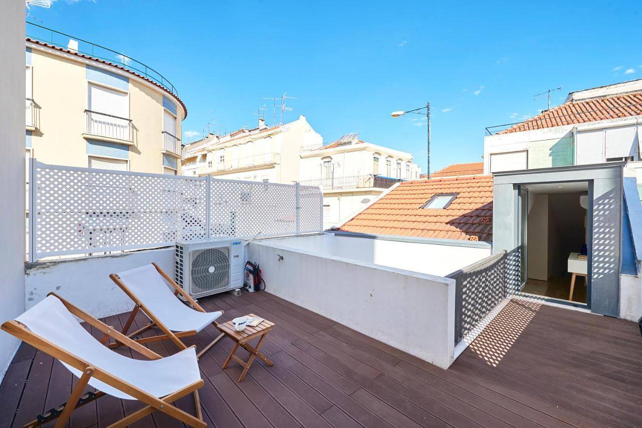 Charming house with terrace in Lisbon.Wifi. in Lisboa, Costa de Lisboa