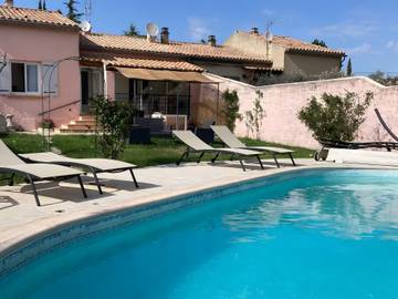 Location de vacances pour 6 personnes, avec jardin à Saint-Romain-en-Viennois