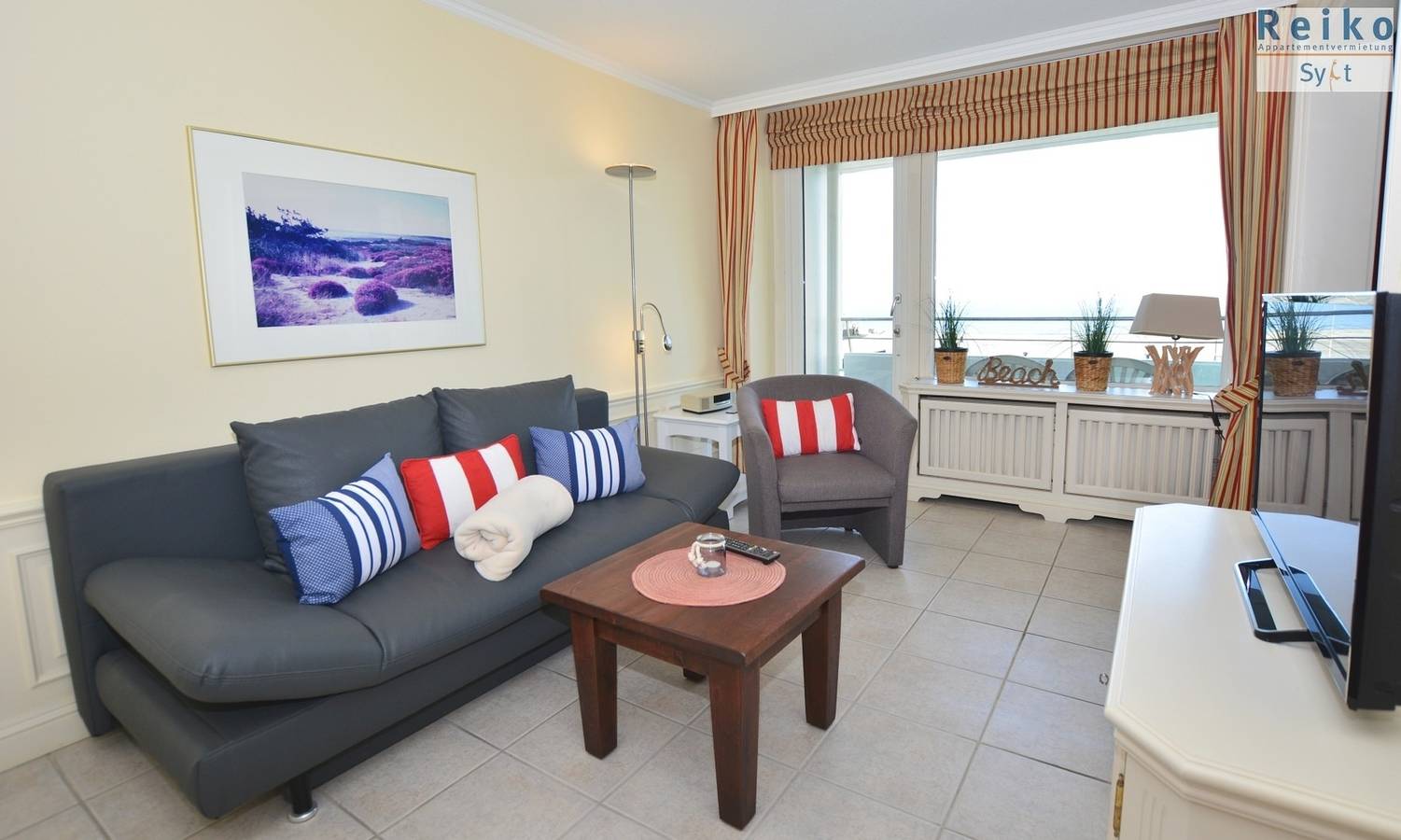 Ganze Ferienwohnung, 2-31, Seeseite, Haus am Meer, 1.Etage in Westerland, Sylt (Gemeinde)