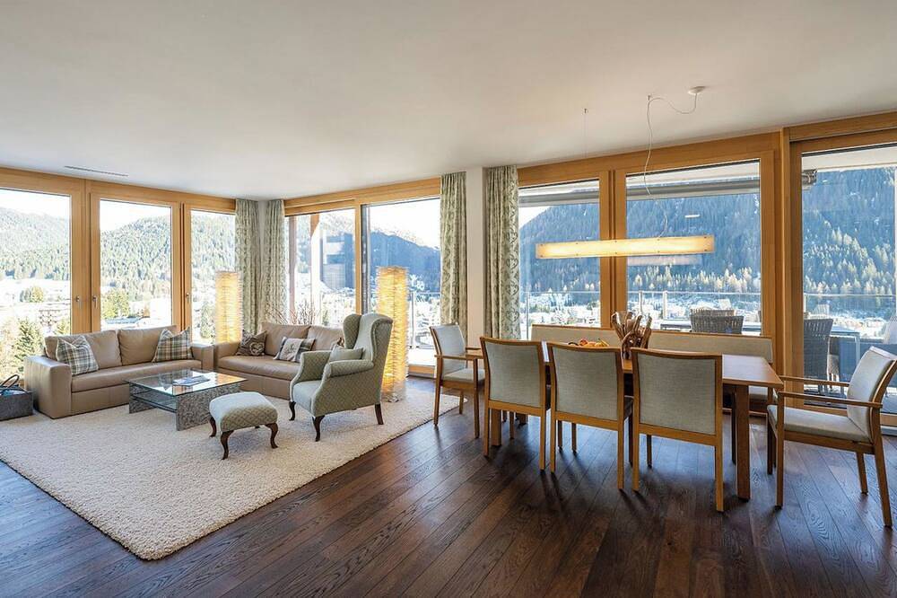 Ganze Wohnung, Scarlett Suot 63 Appartement/Fewo, Dusche oder Bad, Wc 4-Zimmerwohnung in Davos Platz 1, Davos