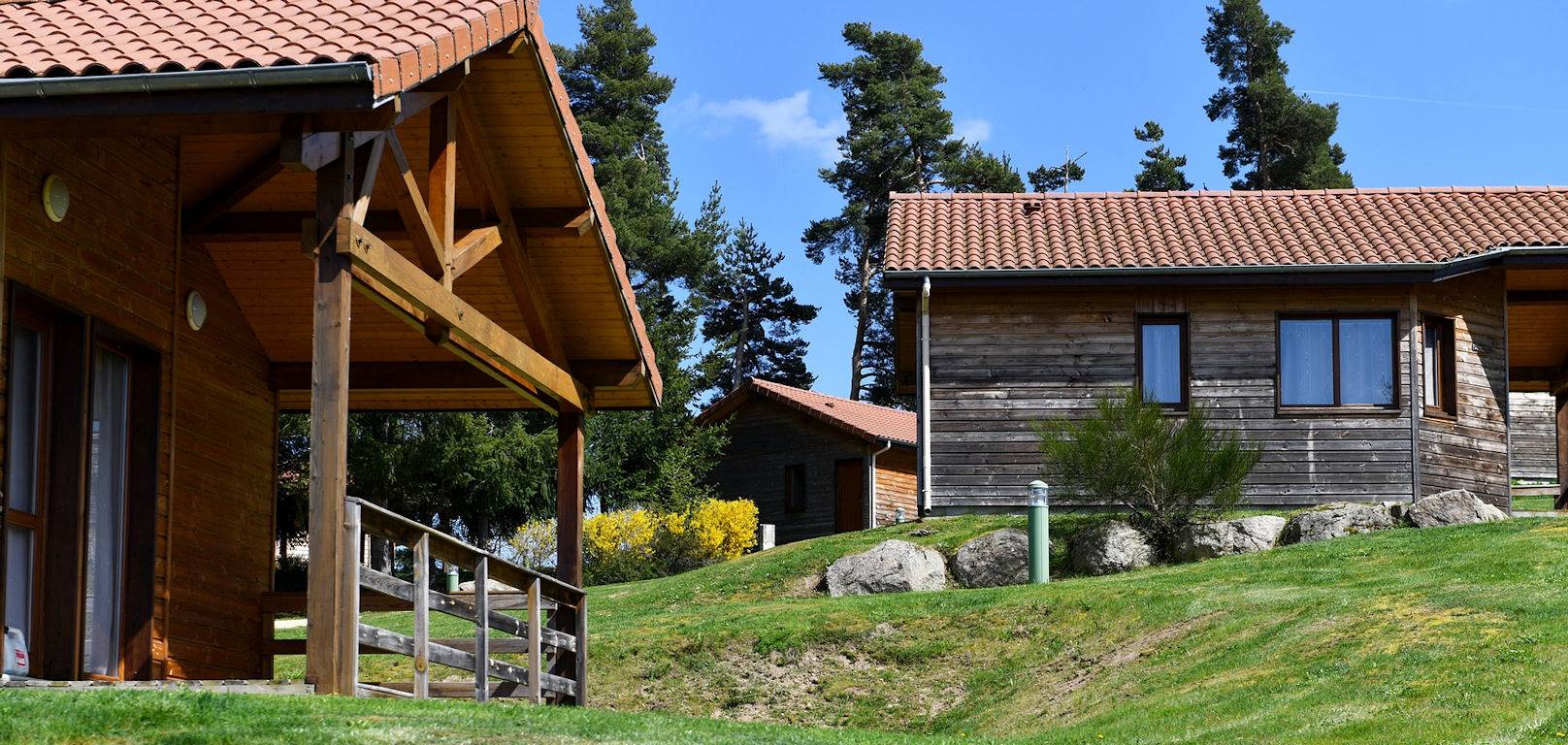 Chalets pleine nature - Site L'Orée du Pichier in Boisset (Haute-Loire), Massif central